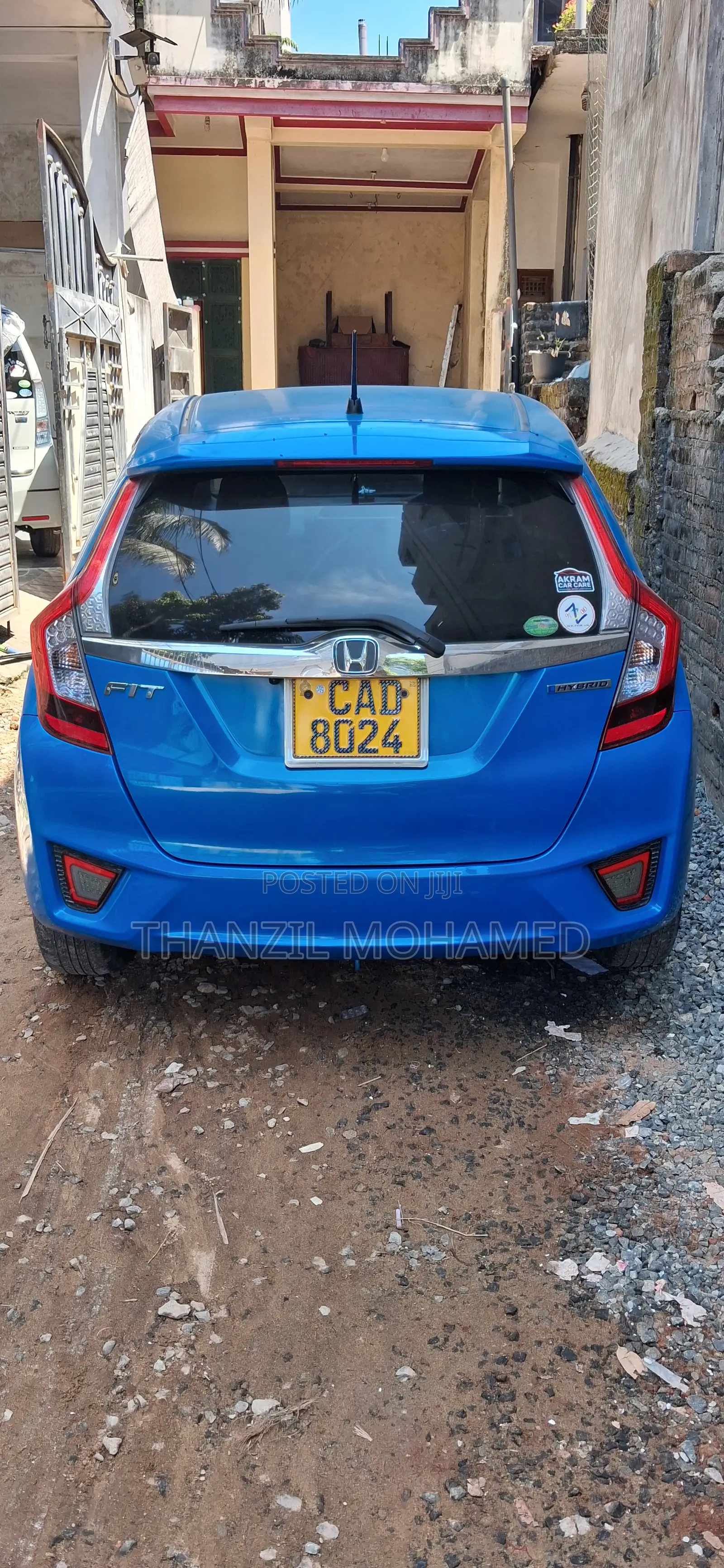 Honda Fit 5D Sport 2013 Blue