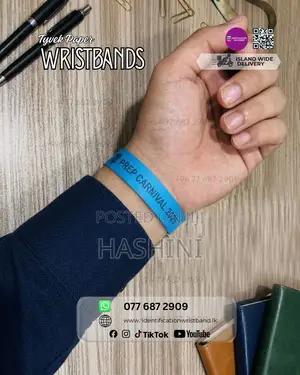 Waterproof Tyvek Wristbands - Custom Print