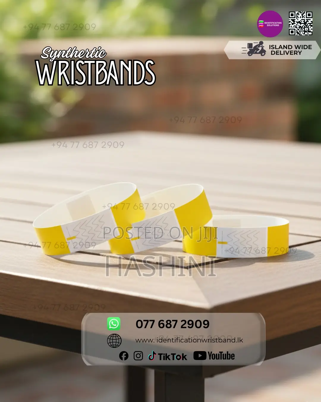 Synthetic Wristbands