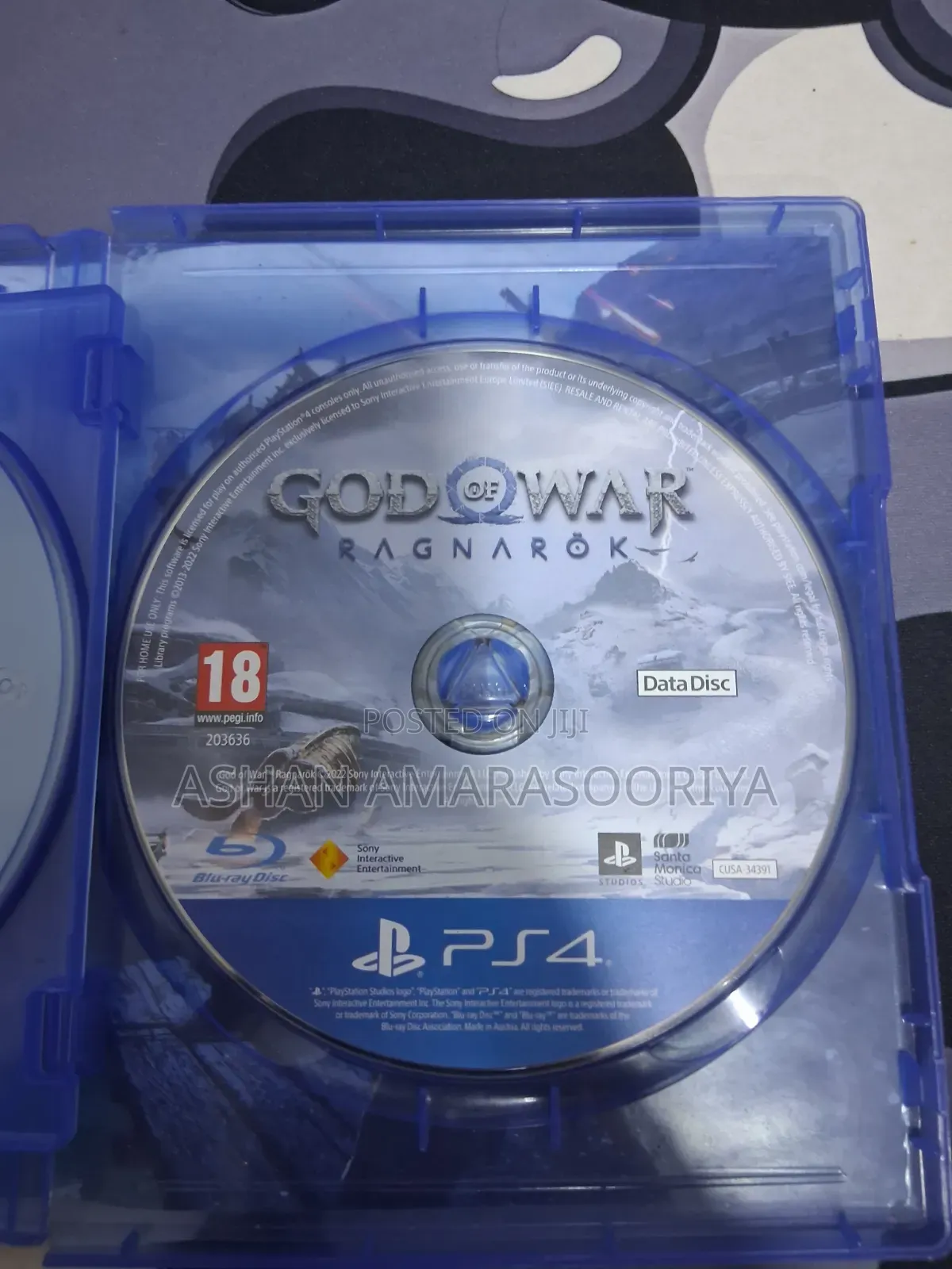 God of War Rangnarok Ps4 !!