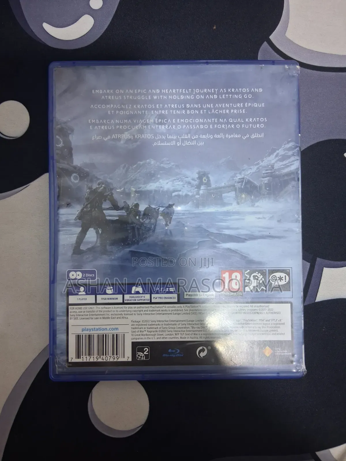 God of War Rangnarok Ps4 !!