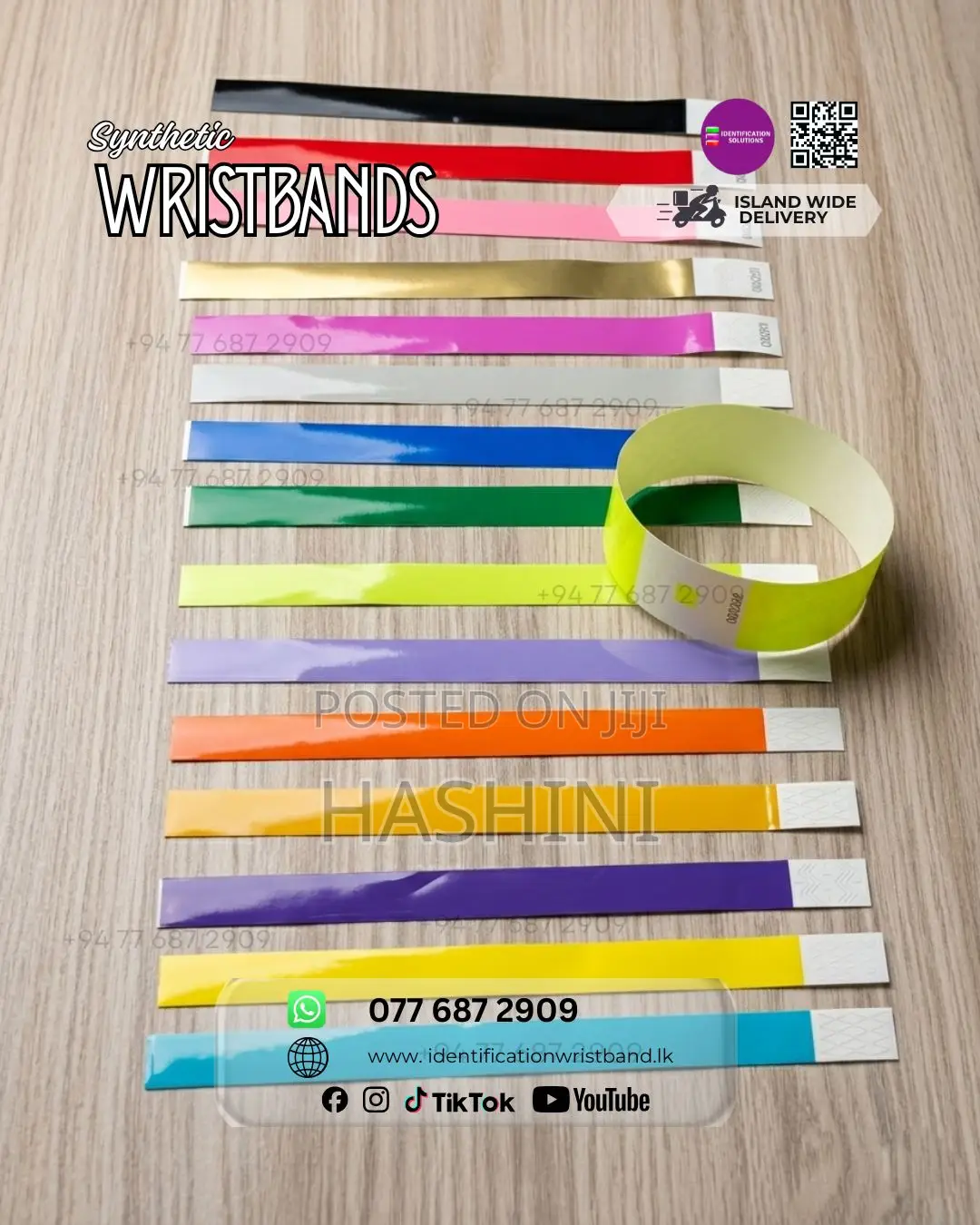 Synthetic Wristbands