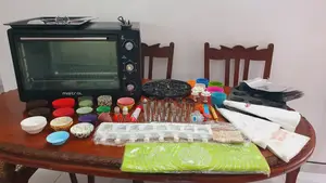 Electric Oven and Baking Items for Sale