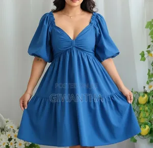 Ladies Elastic Bardot Shoulder Magic Summer Smock Midi Dress