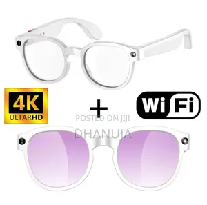 Ultra Hd Smart Camera Glasses - Wi-fi Ekka Super Quality!