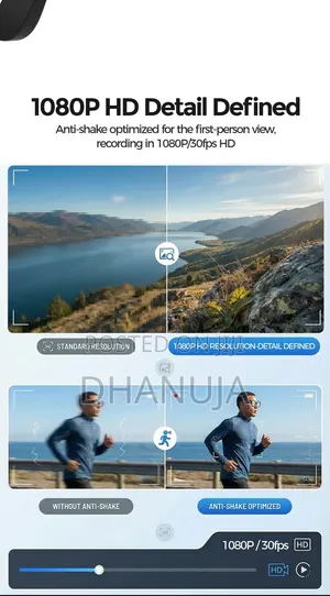 Ultra Hd Smart Camera Glasses - Wi-fi Ekka Super Quality!