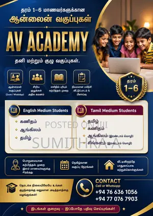Online Tuition Grade 1–6 for National and International Students