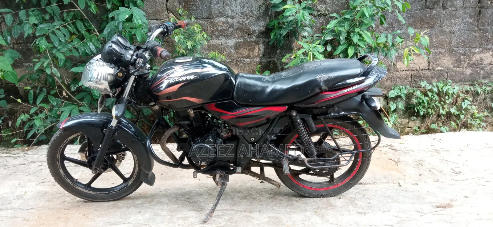 Bajaj Discover 150 2012 Black
