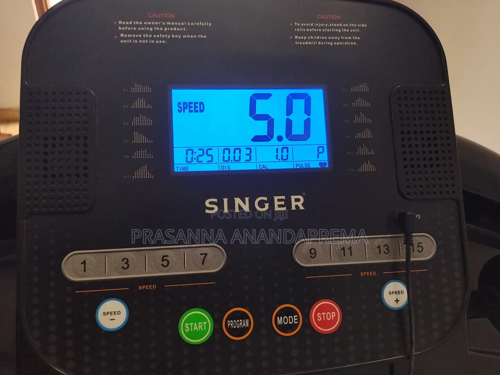 Treadmill Singer