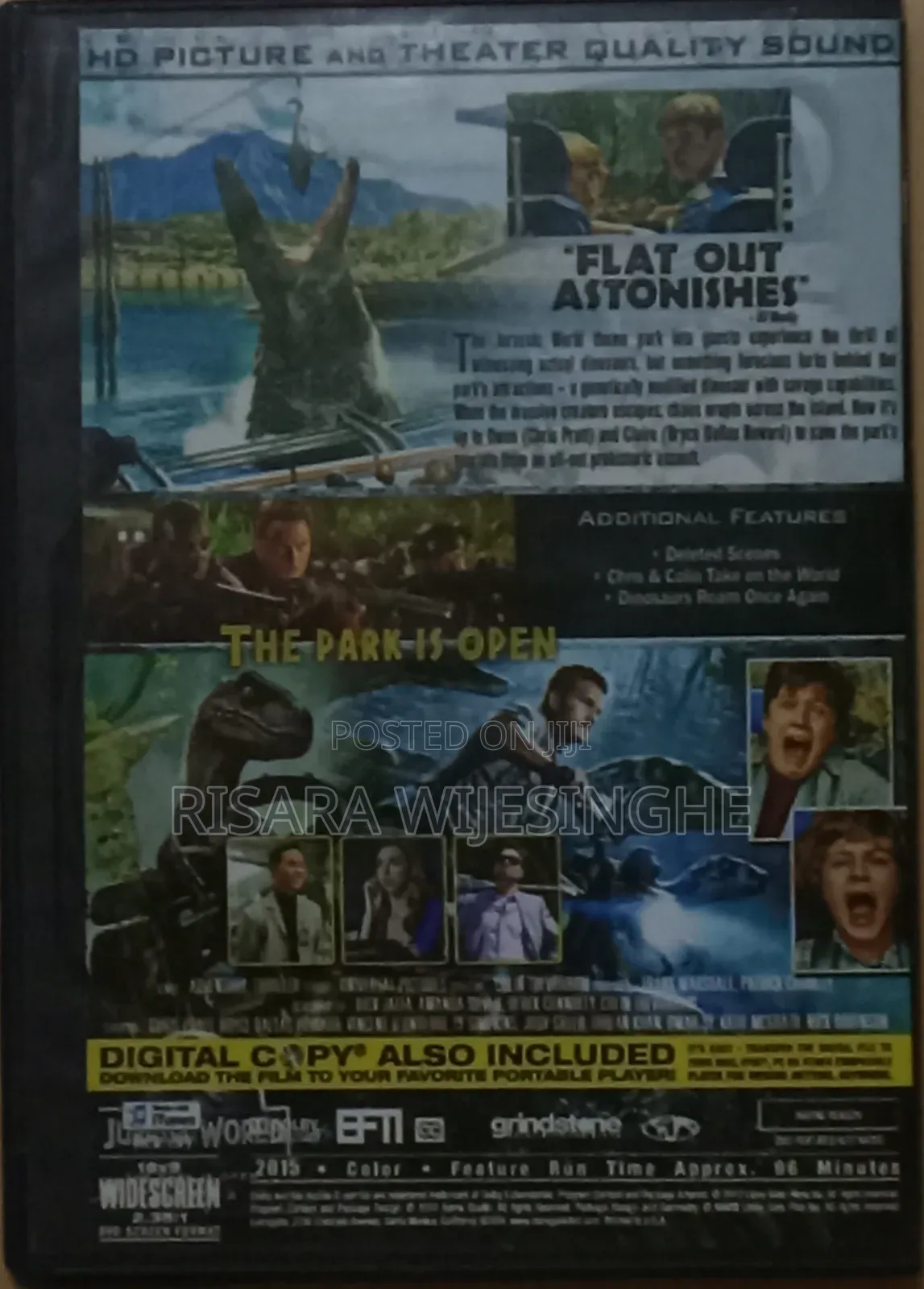 Jurassic World the Park Is Open
