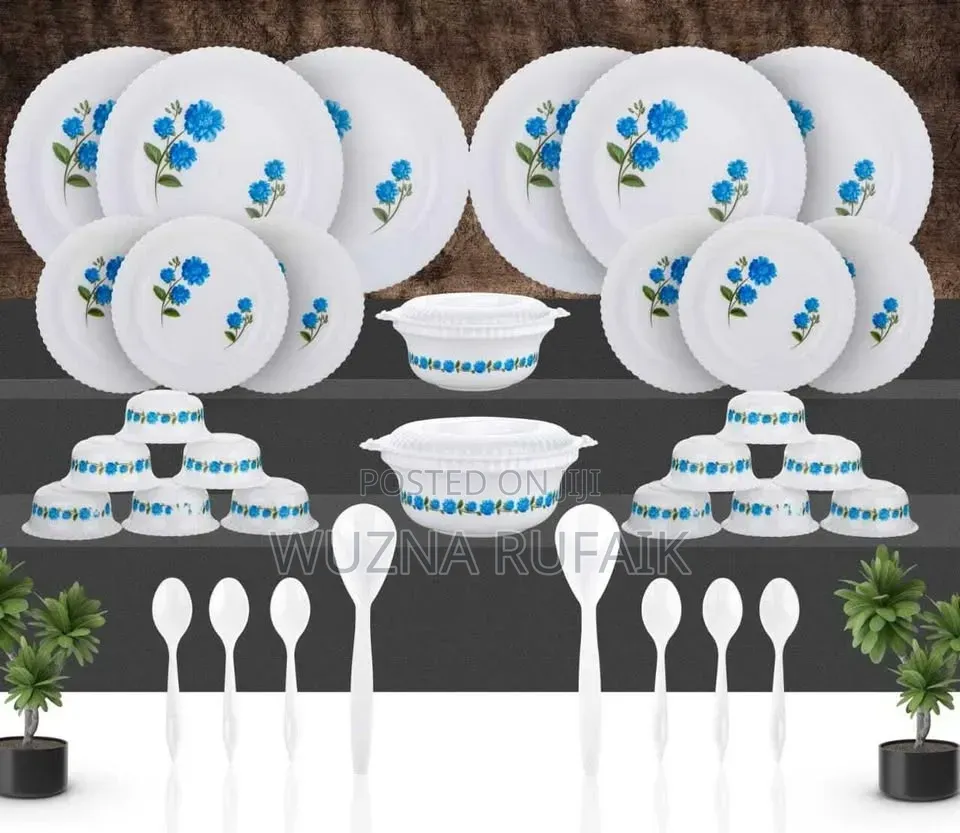 36 PCS Plastic Dinner Set