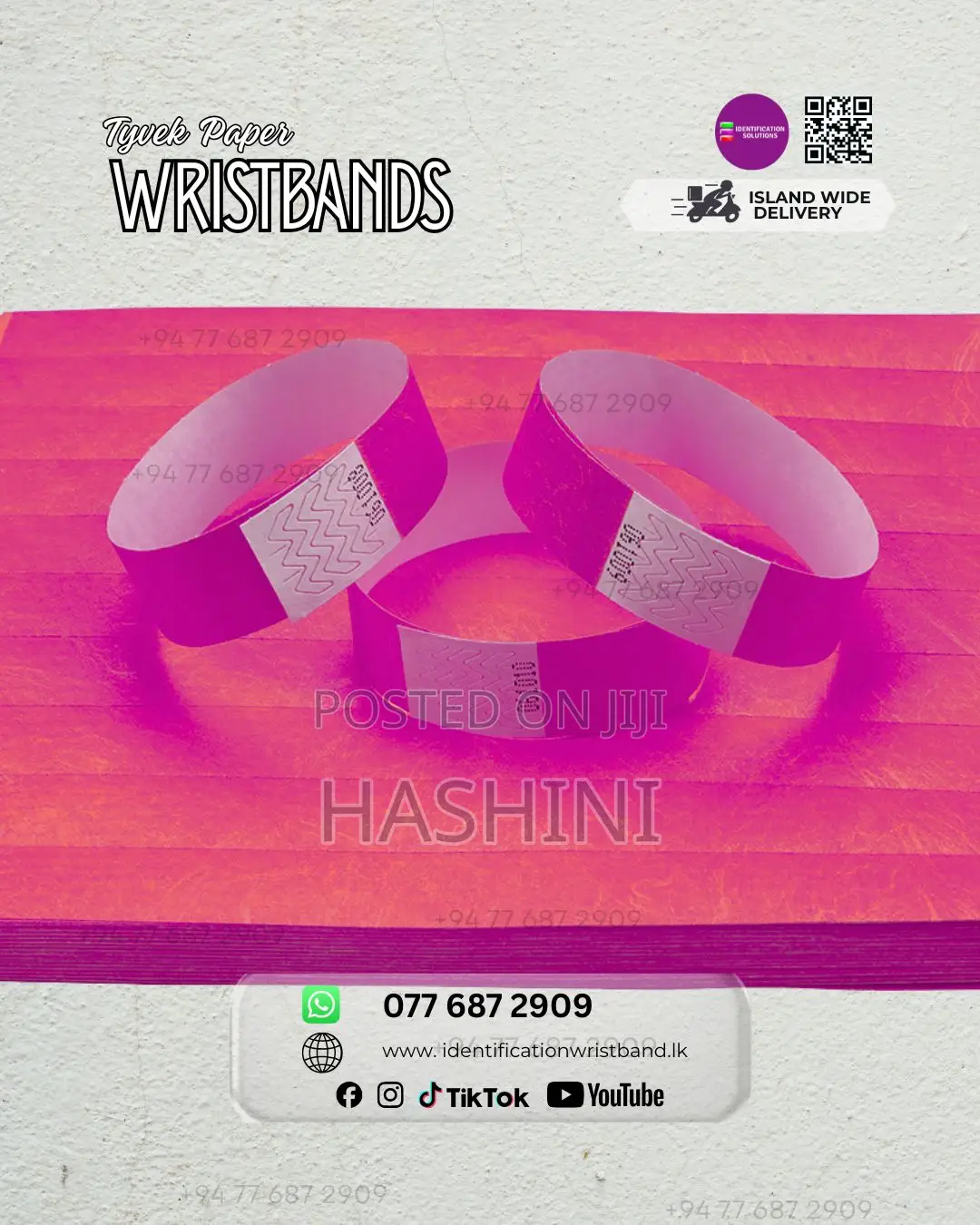 Tyvek Wristbands