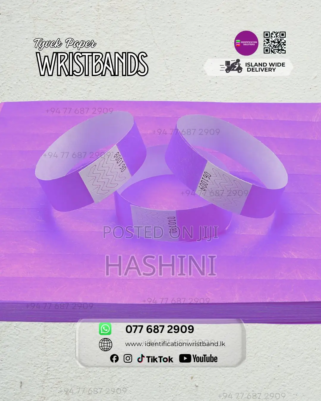 Tyvek Wristbands