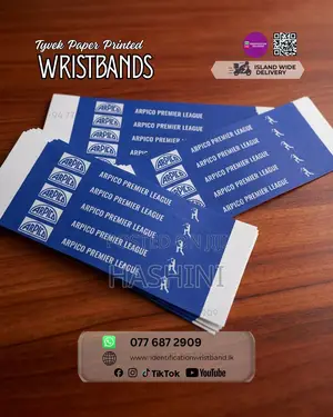 Custom Printed Tyvek Wristbands