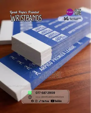 Custom Printed Tyvek Wristbands