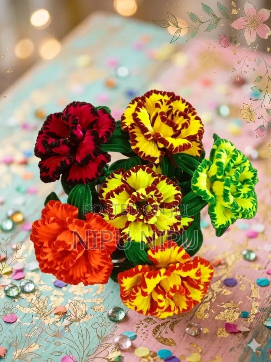 අතින් නිම වු රිබන් මල් කලබ ඔබගෙ ආදරනීයන්ට තිලින කරන්න Beautiful Flowar