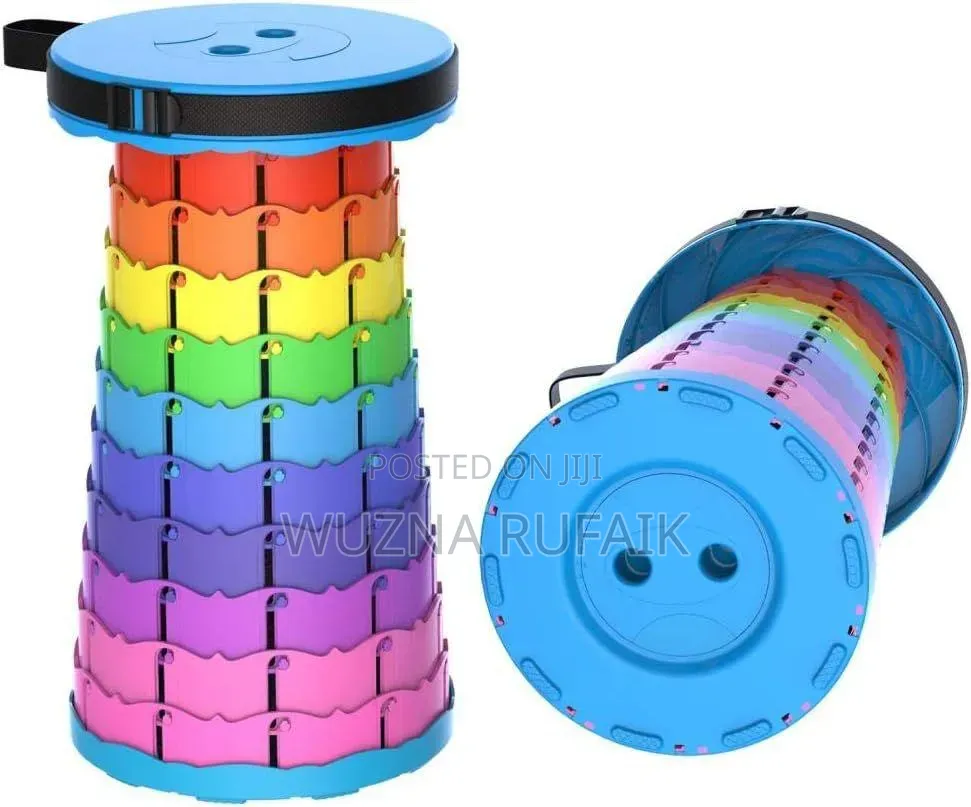 Retractable Folding Stool