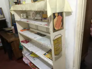 Book Shelf and Table