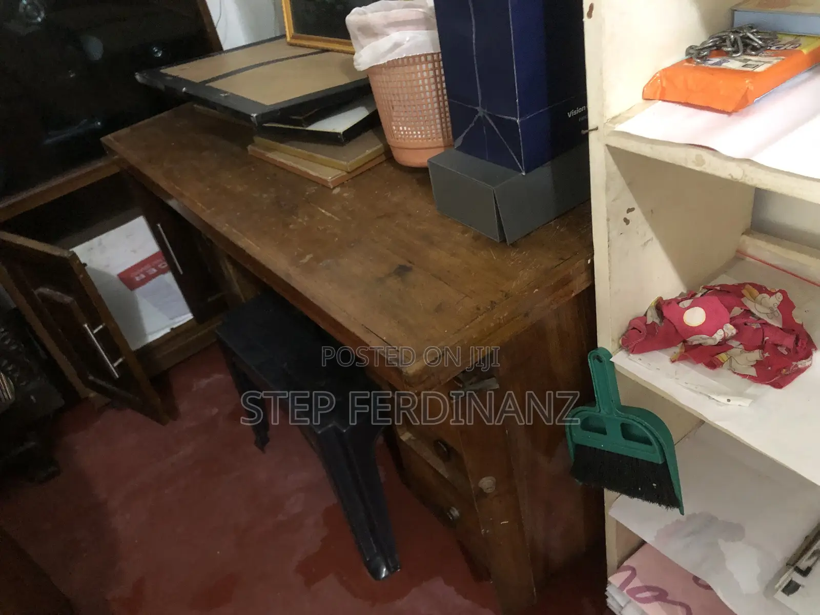Book Shelf and Table