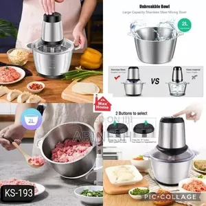 2 L . 3 Pin. Food Processor Steel Chopper