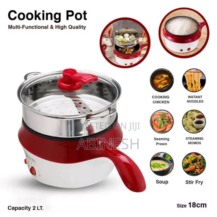 Multifunctional Cooking Hot Pot | Steam Cooking Pot .