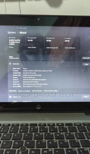 Laptop HP EliteBook 840 G4 16GB Intel Core i5 SSHD (Hybrid) 256GB