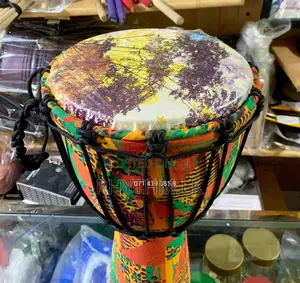 Imported Fiber Djembe ( Size 8") New Arrival