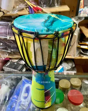 Imported Fiber Djembe ( Size 8") New Arrival