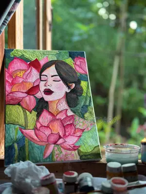 "Serenity" Original Hand-Painted Artwork – Lots Dream Portrait
