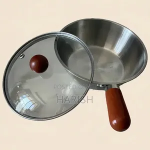 3pcs 17cm Stainless Steel Sauce Pan Set With Glass Lid-dps