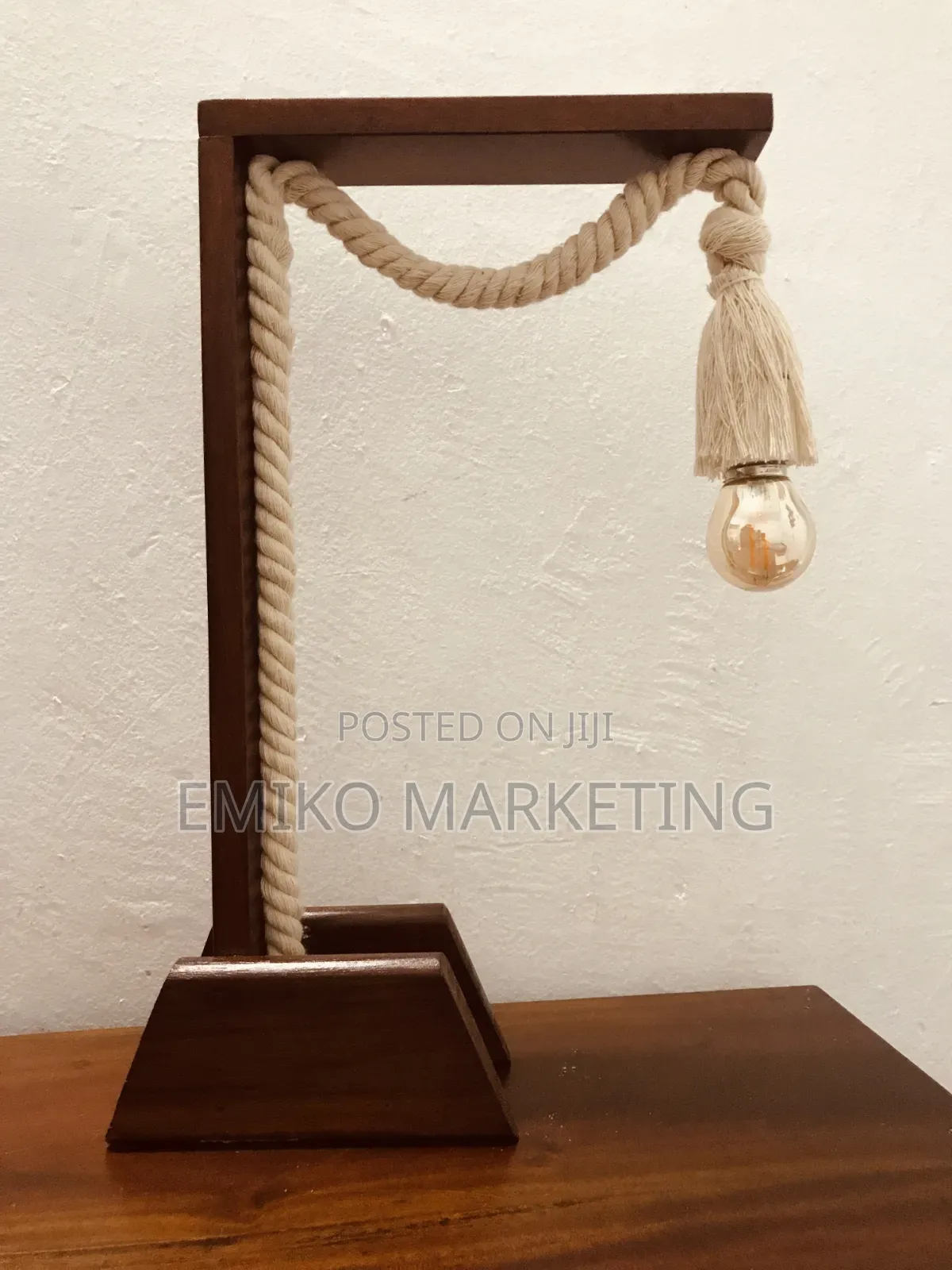 Wooden Table Lamp