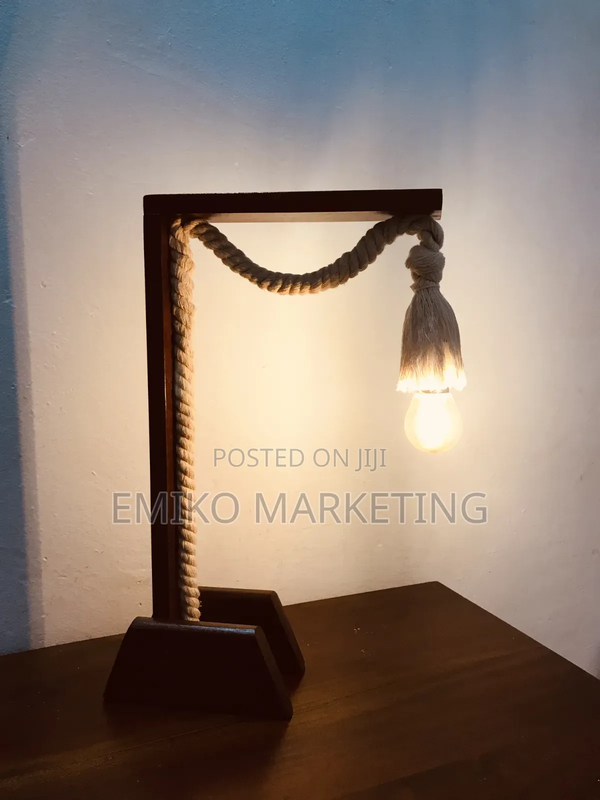 Wooden Table Lamp