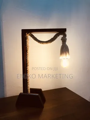 Wooden Table Lamp