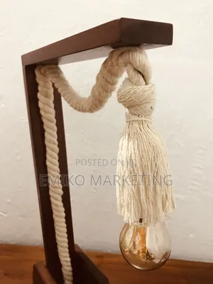 Wooden Table Lamp