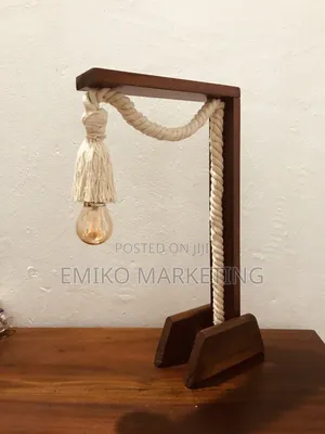 Wooden Table Lamp