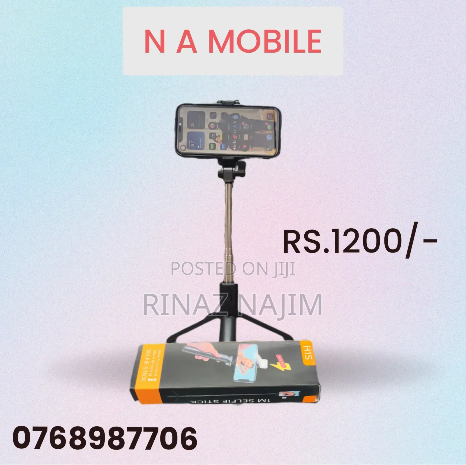 H1s Wireless Selfie Stick and Tripod