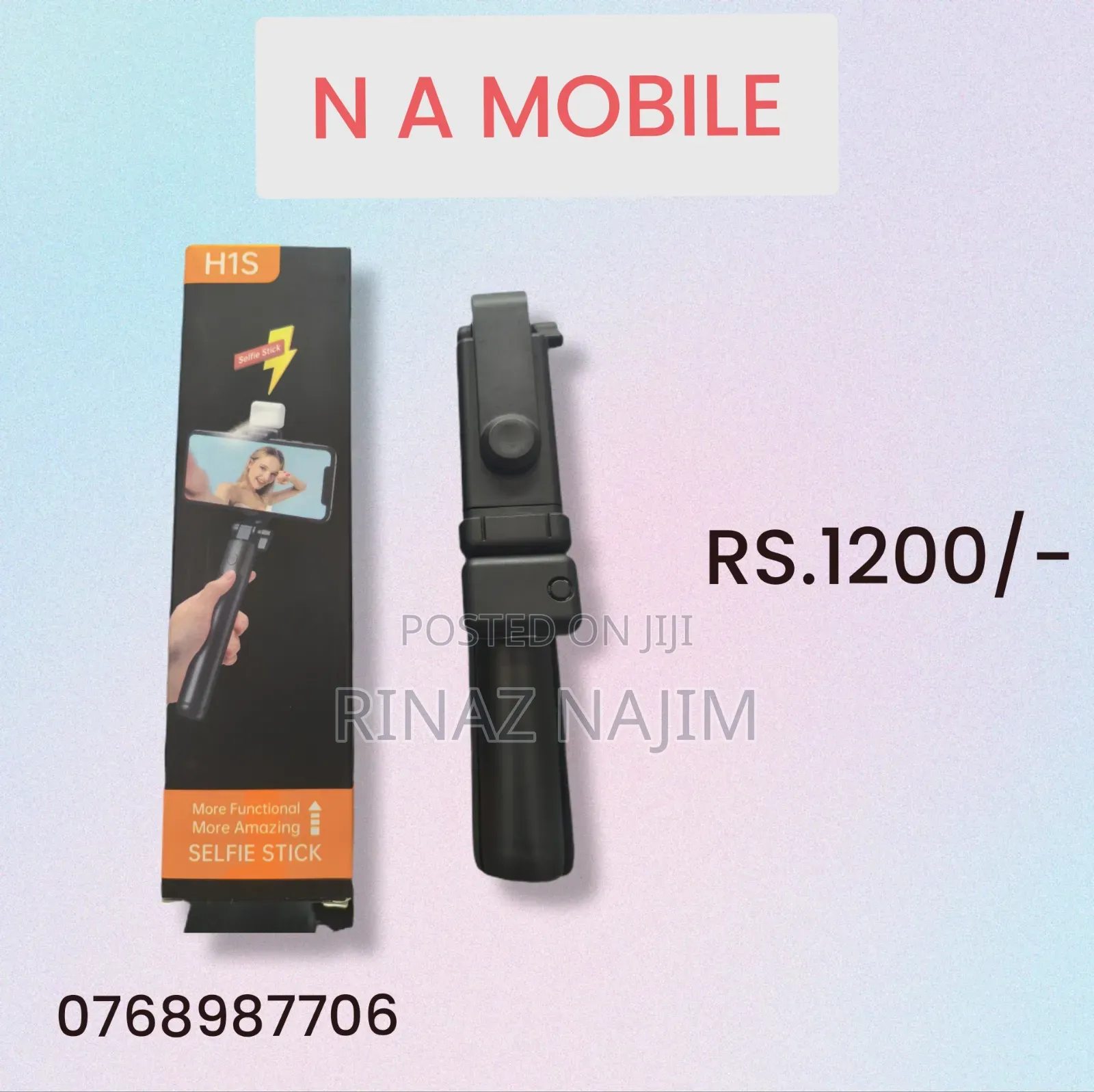 H1s Wireless Selfie Stick and Tripod