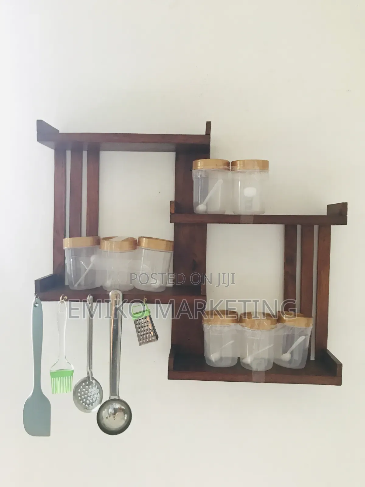 Wooden Spice Rack