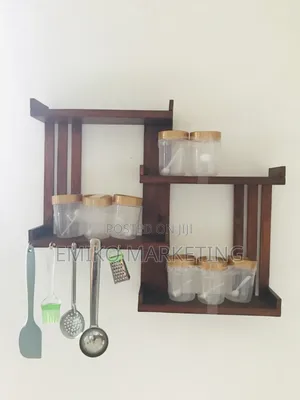 Wooden Spice Rack