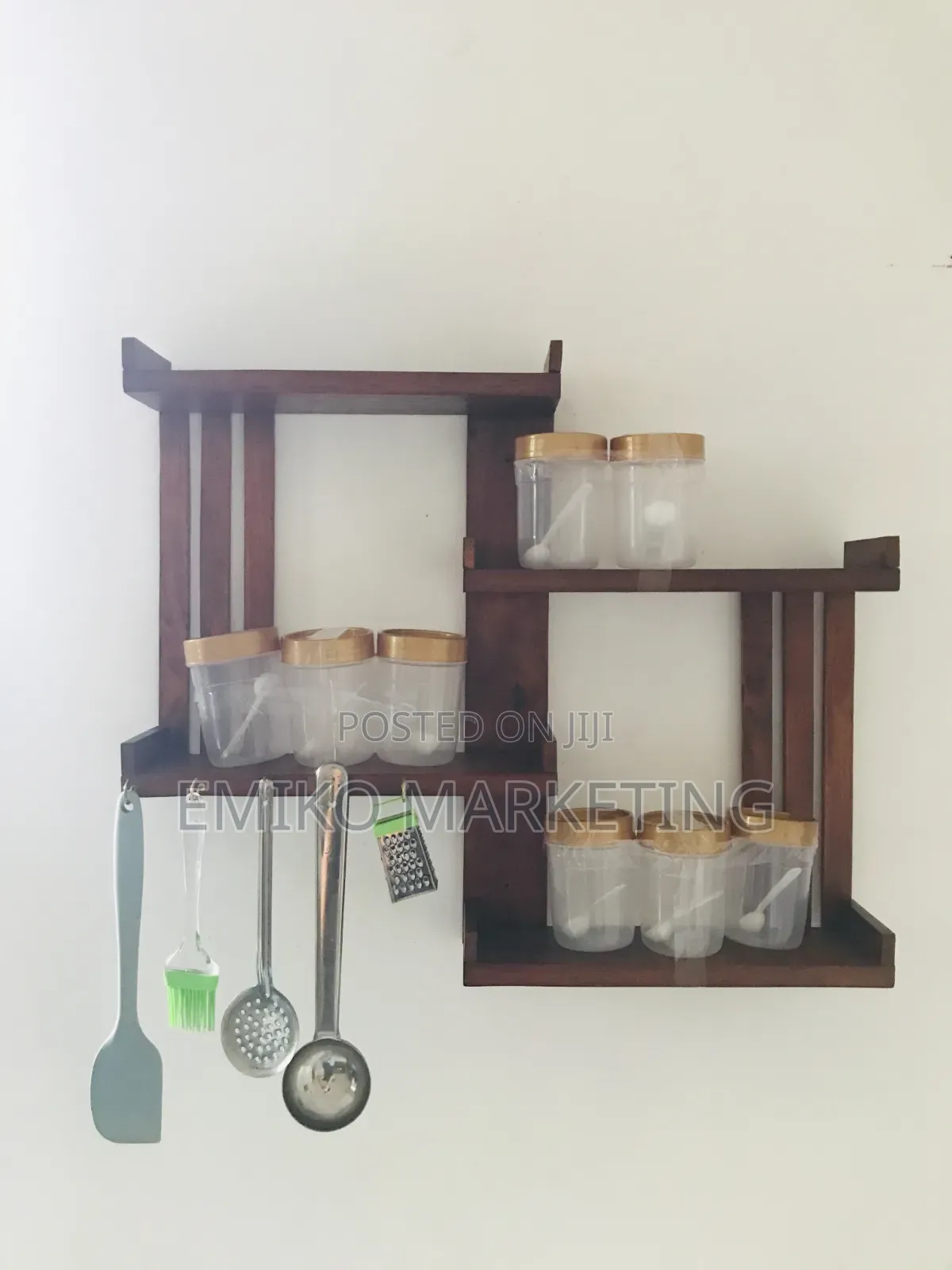 Wooden Spice Rack