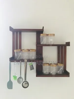 Wooden Spice Rack