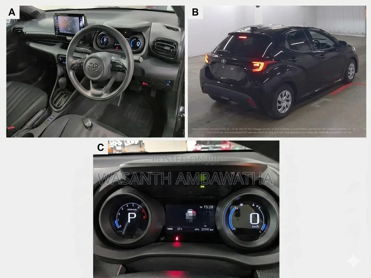 New Toyota Yaris 2023 Black