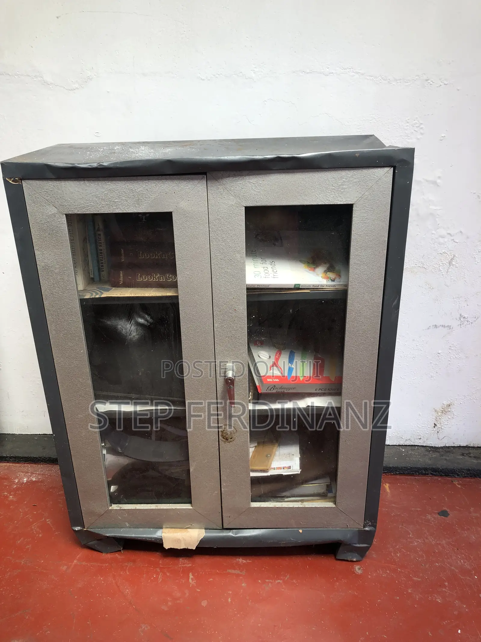 Cupboard With a Glass