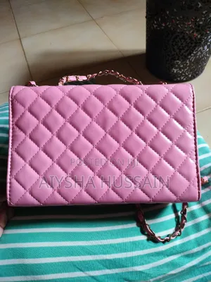 Pink Color Hand Bag
