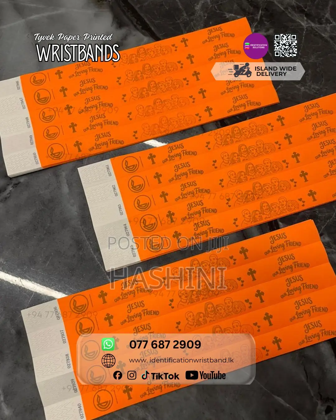 High-Quality Tyvek Wristbands