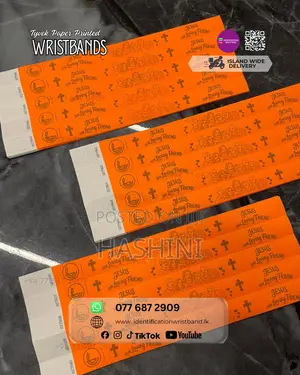 High-Quality Tyvek Wristbands