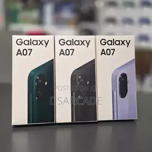 New Samsung Galaxy A07 4G 128 GB Black