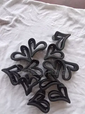Korean Heart Shaped Claw Clips