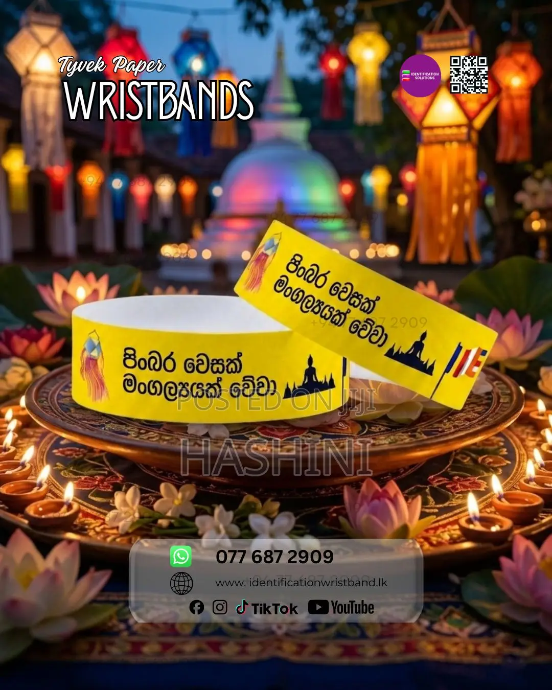 Et High-Quality Tyvek Wristbands Customized Just the Way You Want