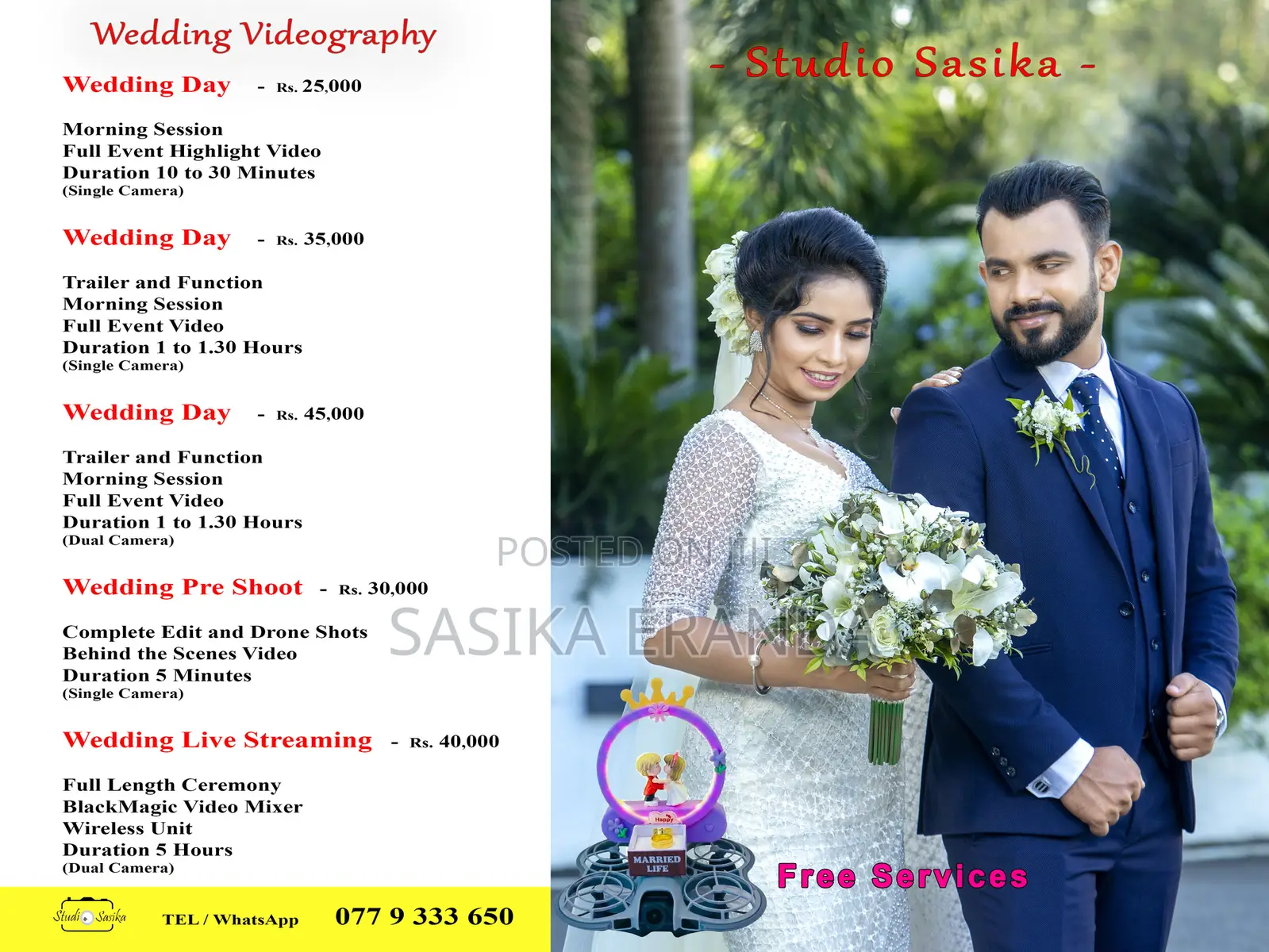 Wedding Photography Videography